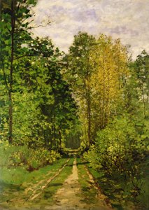 Chemin boisé, 1865